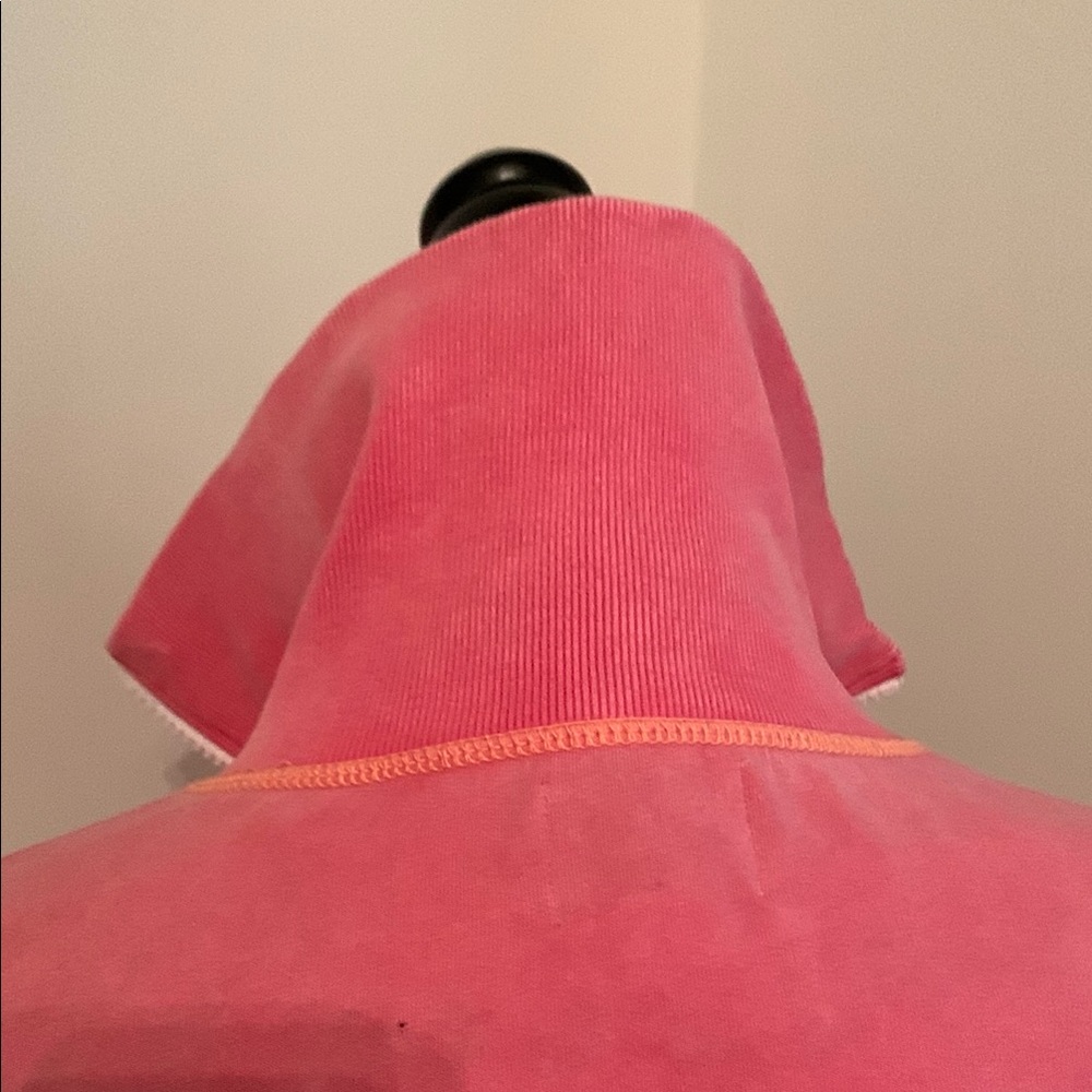 BDG Bomber Sweat Jacket Sporty Zip-Up (Pink) - Picture 12 of 16